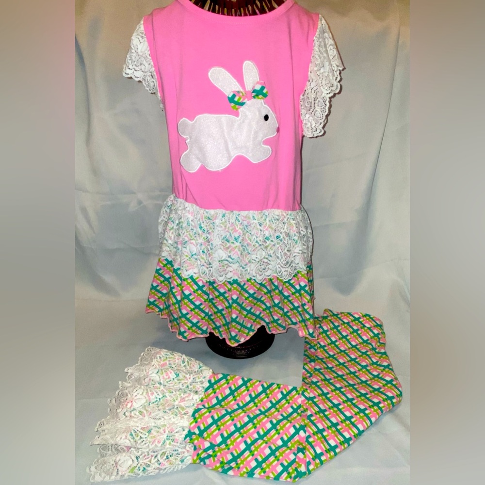 Ann Loren Bunny & Leggings matching set